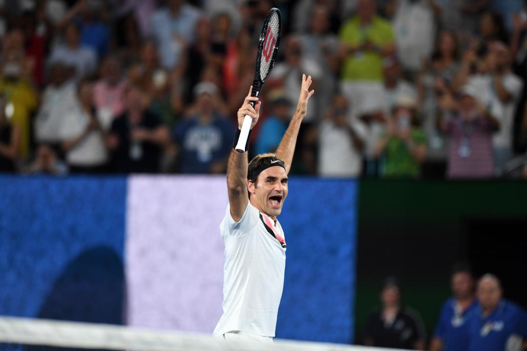 Rogerer Federer hevur skotið seinasta skotið í finaluni í Australian Open í 2018. (Mynd: EPA)